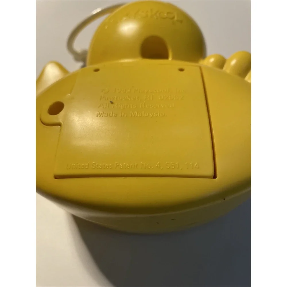 VTG 1983 Playskool Lullaby Yellow Bird Baby/Childhood Toys *FOR PARTS OR REPAIR*